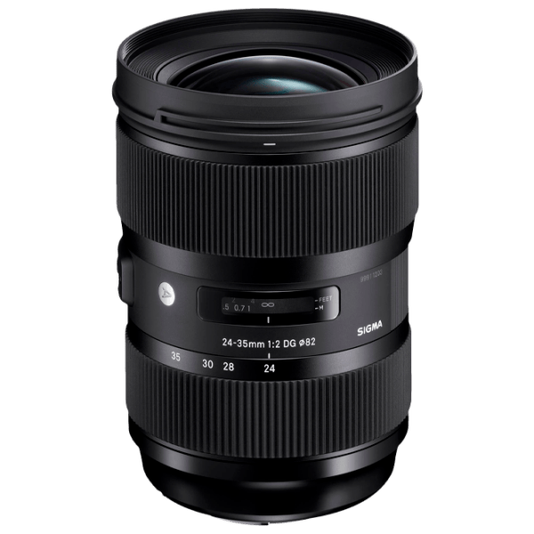 Объектив Sigma AF 24-35mm f/ 2 DG HSM ART F/ Can, Черный  photo 1