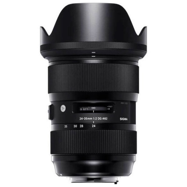 Объектив Sigma AF 24-35mm f/ 2 DG HSM ART F/ Can, Черный  photo 3