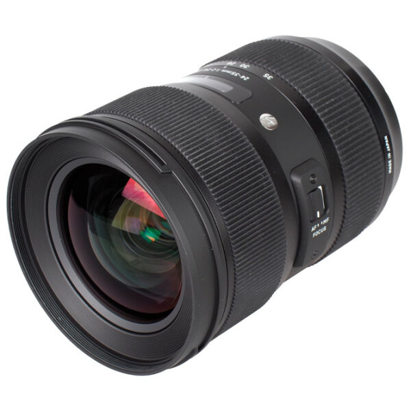 Объектив Sigma AF 24-35mm f/ 2 DG HSM ART F/ Can, Черный  photo 5