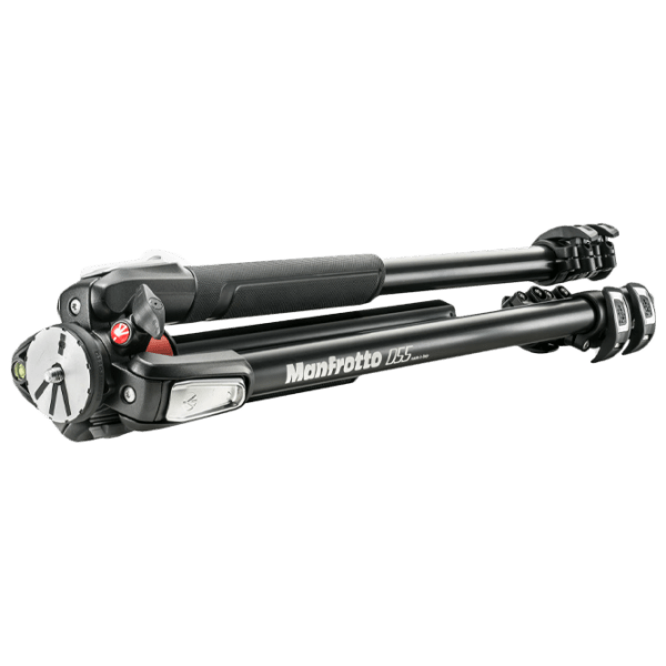 Trepied Manfrotto 055 ALU 3-S KIT 3W HEAD Black Pe podea photo 4