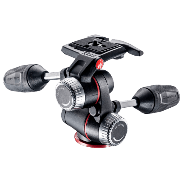 Trepied Manfrotto 055 ALU 3-S KIT 3W HEAD Black Pe podea photo 6