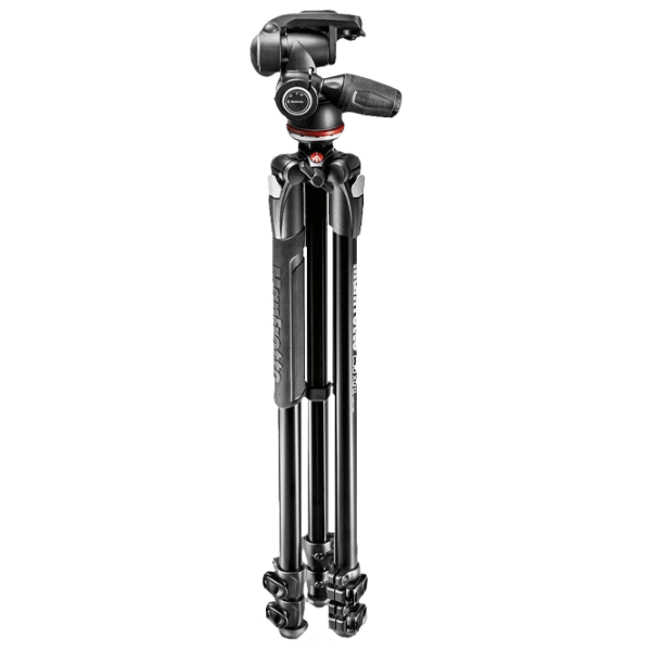 Trepied Manfrotto 290 XTRA KIT 3 Black Pe podea photo 2