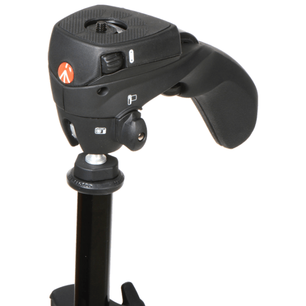 Trepied Manfrotto Compact Action Black Pe podea photo 3