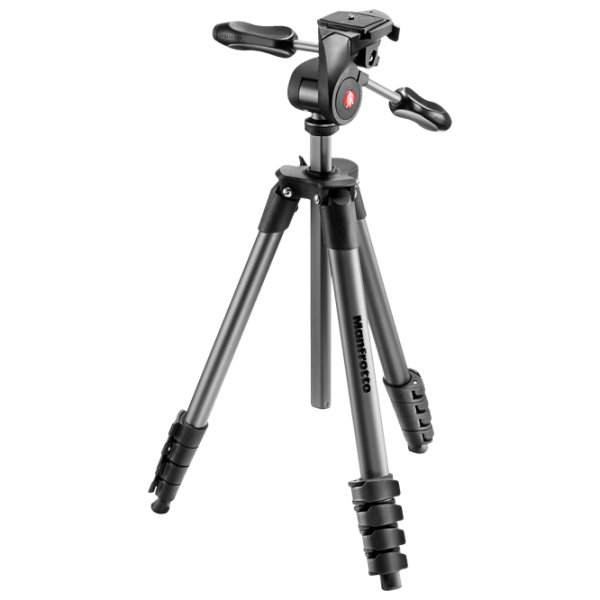 Штатив Manfrotto Compact Advanced 3-Way Черный Напольный  photo 1