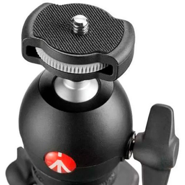 Trepied Manfrotto Compact Light Black Pe podea photo 4