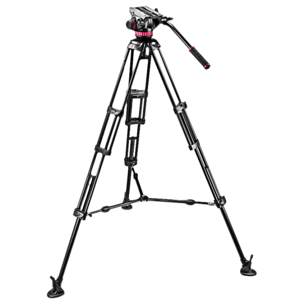 Trepied Manfrotto PRO VIDEO Black Pe podea photo 1