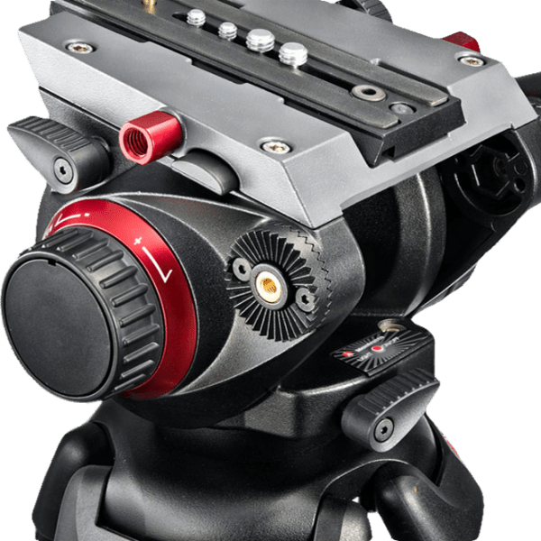Trepied Manfrotto PRO VIDEO Black Pe podea photo 4