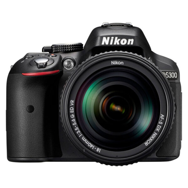 Nikon D5300 kit AFP 18-55VR, Black  photo 1