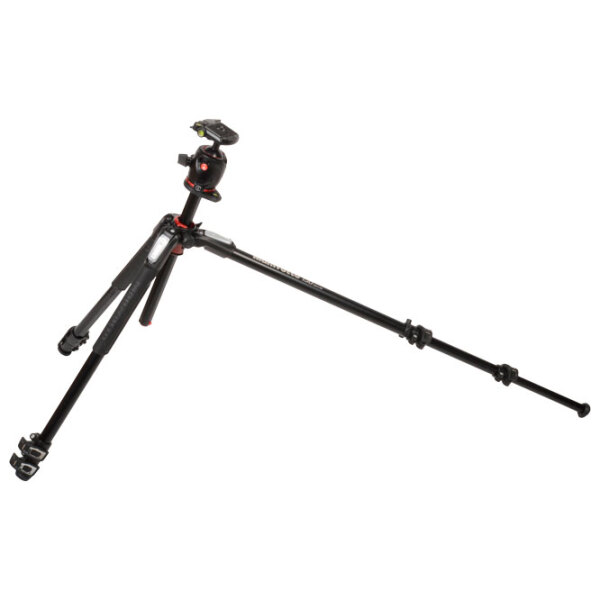 Trepied Manfrotto 190 ALU 3 SEC KIT BALL HEAD Black Pe podea photo 6