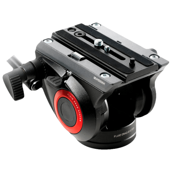 Trepied Manfrotto 190X ALU 3 KIT FLUID HEAD Black Pe podea photo 5