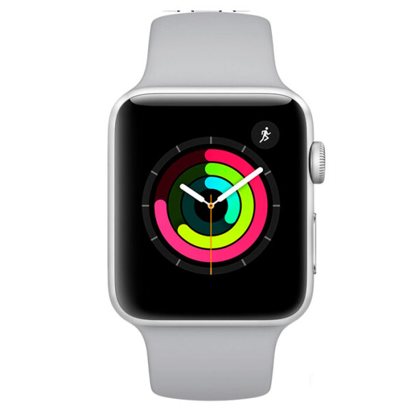 Ceas inteligent Apple Watch Series 3 (MQL02) Silver 1.65", Material curea: , 42 mm photo 1