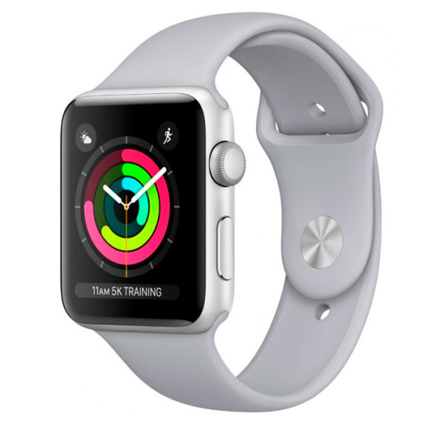 Ceas inteligent Apple Watch Series 3 (MQL02) Silver 1.65", Material curea: , 42 mm photo 2
