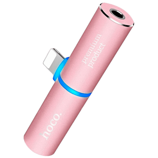 Adapter Hoco LS4 Pink  photo 1