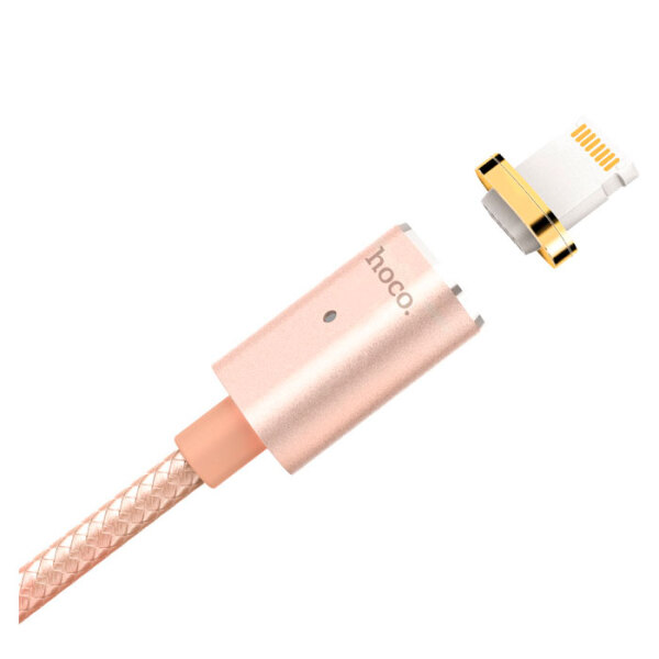 Кабель Магнитный USB (8-pin) Hoco U16, Золотой  photo 3