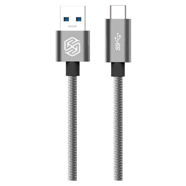 Кабель USB (Type-C) Nillkin Elite, Серый  photo 1