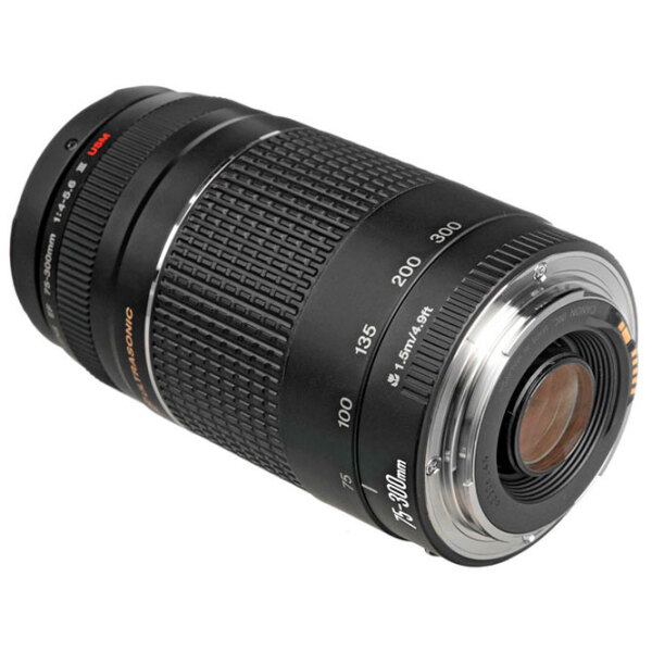 Объектив Canon EF 75-300mm f/ 4.0-5.6 III USM, Черный  photo 4