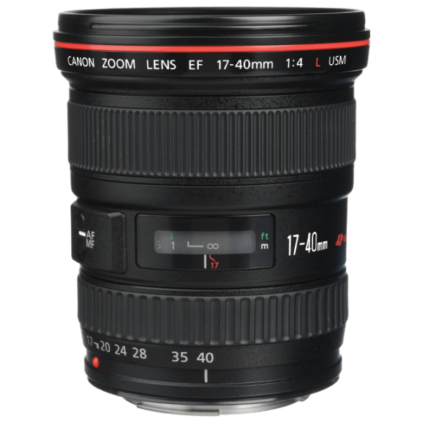 Zoom Lens Canon EF  17-40mm f/4 L USM Black  photo 1