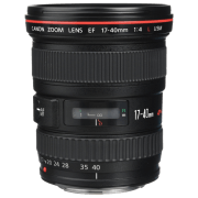 Zoom Lens Canon EF  17-40mm f/4 L USM Black 