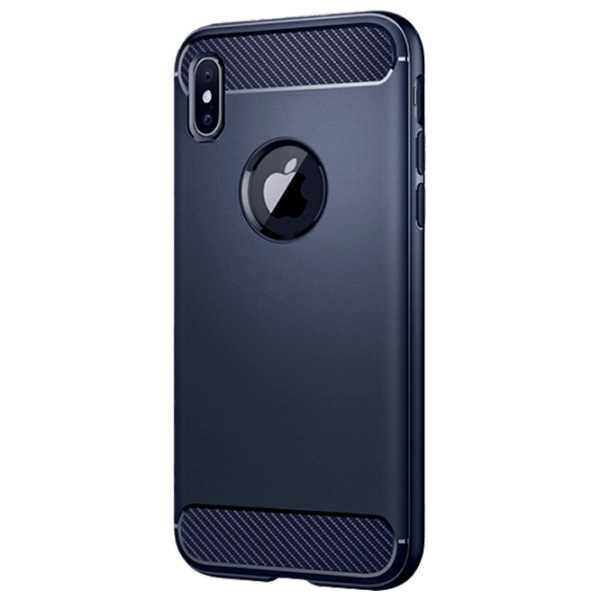 Husă pentru smartphone Apple iPhone X (Rugged Armor) Matte Blue Screen Geeks, TPU, Back photo 1