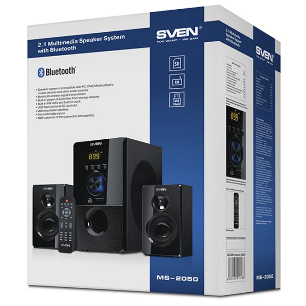 Аудиосистема Sven MS-2050 Черный  photo 9