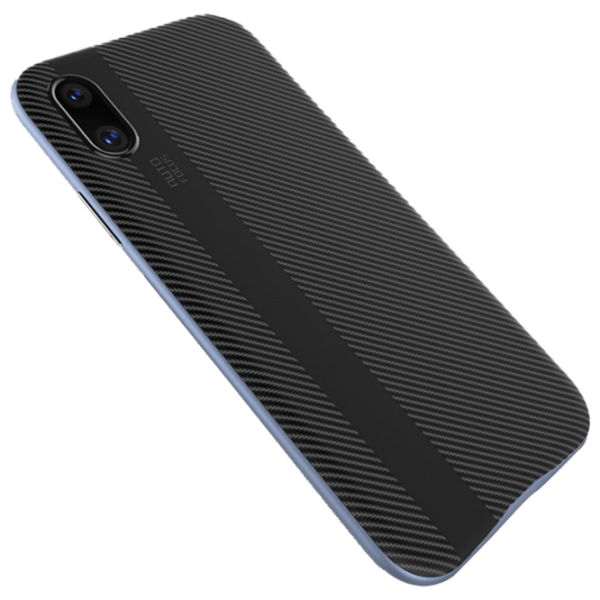 Husă pentru smartphone Apple iPhone X (Slim Armor) Blue Black Screen Geeks, TPU, Back photo 2