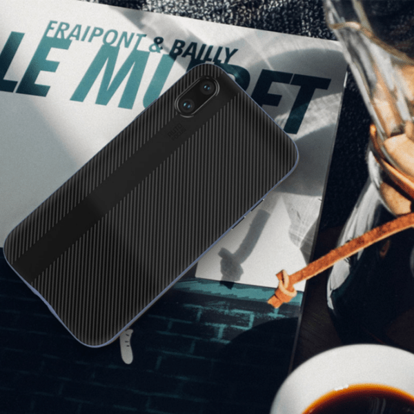 Husă pentru smartphone Apple iPhone X (Slim Armor) Blue Black Screen Geeks, TPU, Back photo 3