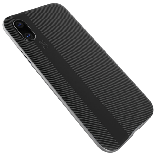 Husă pentru smartphone Apple iPhone X (Slim Armor) Gray Black Screen Geeks, TPU, Back photo 2