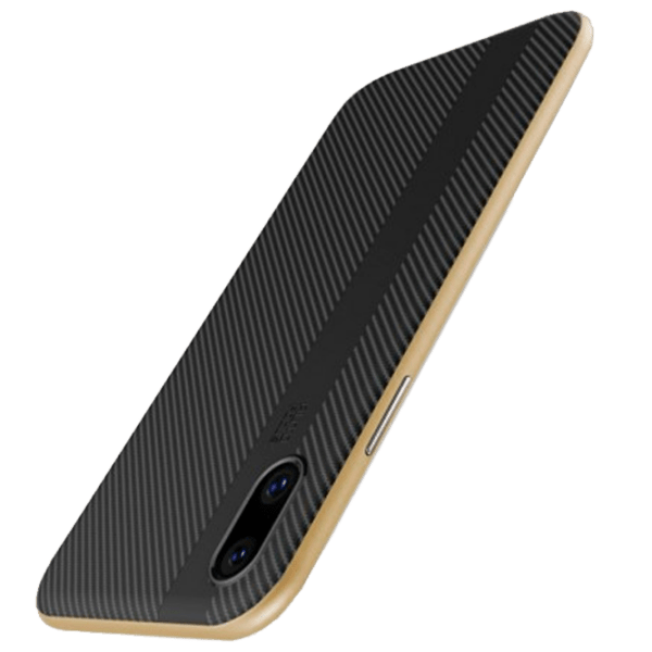 Husă pentru smartphone Apple iPhone X (Slim Armor) Gold Black Screen Geeks, TPU, Back photo 1