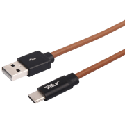 Cablu pentru telefon Tellur TLL155341 USB Type-A/ USB Type-C Brown 
