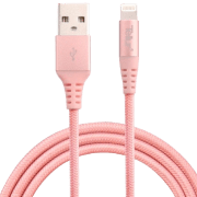 Cablu pentru telefon Tellur Kevlar USB Type-A/ Lightning Gold 