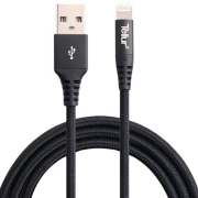 Cablu pentru telefon Tellur Kevlar USB Type-A/ Lightning Black 
