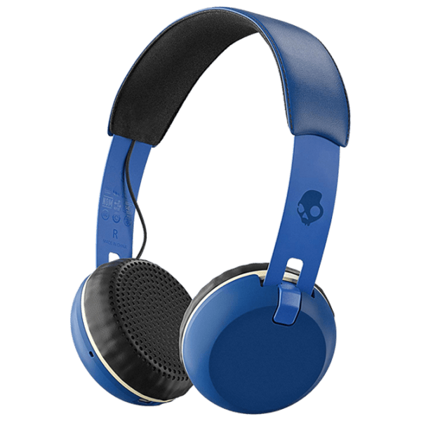 Наушники SkullCandy Grind Синий Беспроводные + Проводные / Персональный / Накладные