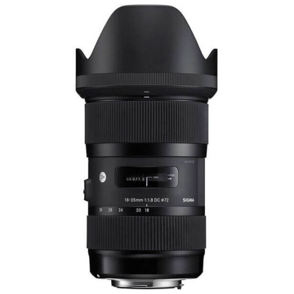 Объектив Sigma AF 18-35mm f/ 1.8 DC HSM Art F/ Nik, Черный  photo 2