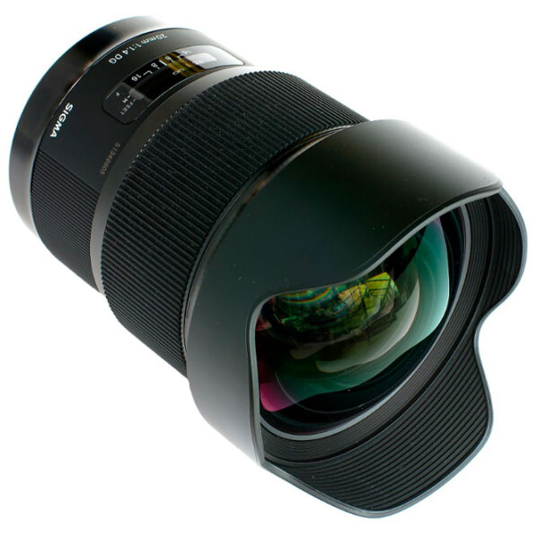Объектив Canon Sigma AF 20mm f/ 1.4 DG HSM ART F, Черный  photo 4