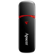 USB Flash Apacer AH333 32 GB Black USB 2.0, Plastic