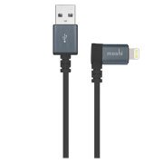 Кабель USB (8-pin) Moshi 90° Connector, Черный 