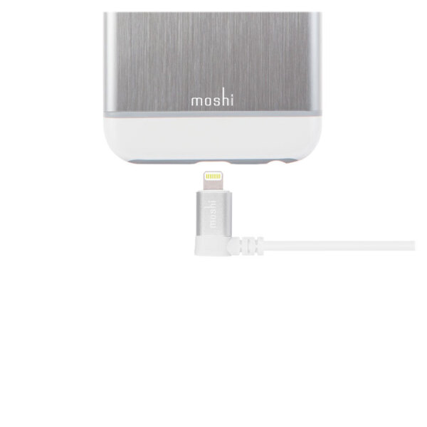 Кабель USB (8-pin) Moshi 90° Connector, Белый  photo 2