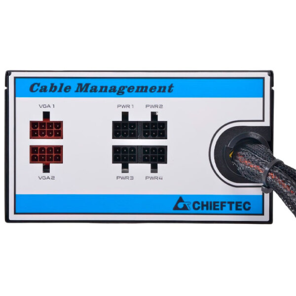 Блок питания ATX 12V 2.3 Chieftec A-80 CTG-750C 750 Вт Черный  photo 2