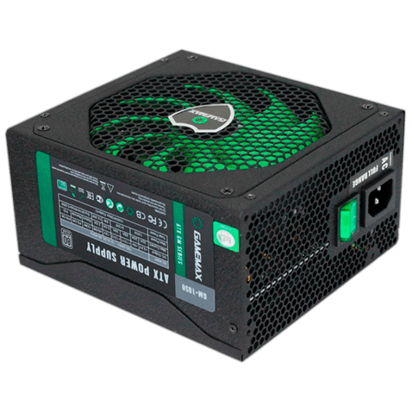 Sursă de alimentare ATX 12V 2.3/ EPS12V Gamemax GM-1050 1050 W Black  photo 1