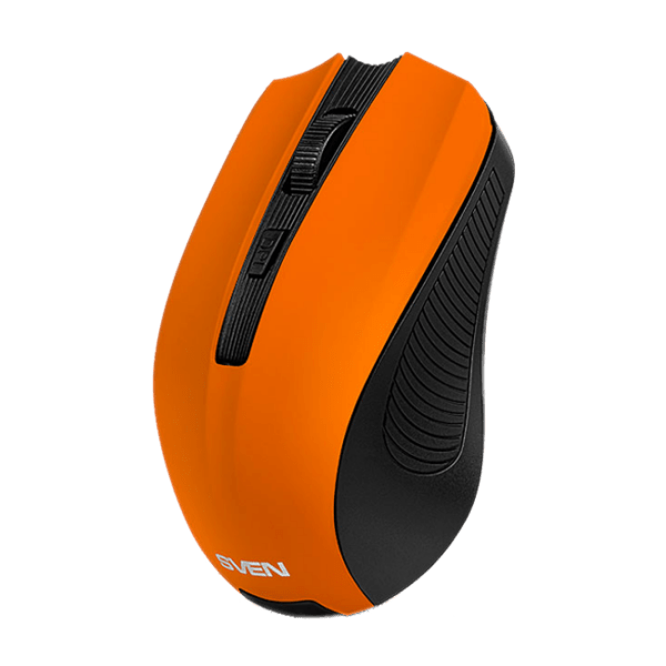 Mouse Sven RX-345 Orange Fără fir, 1400 dpi photo 2