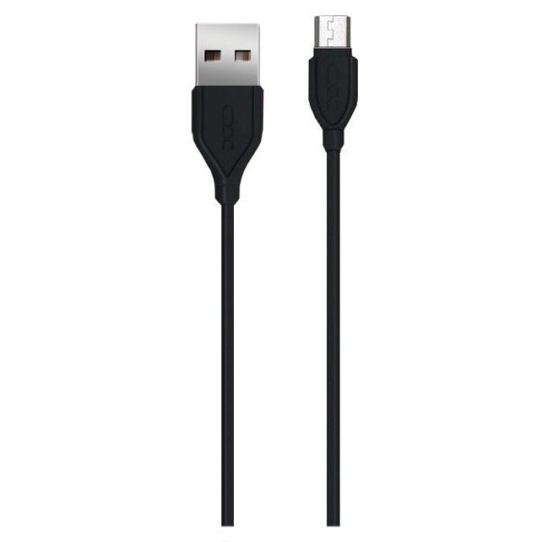 Кабель USB (microUSB), XO NB8, Черный  photo 1