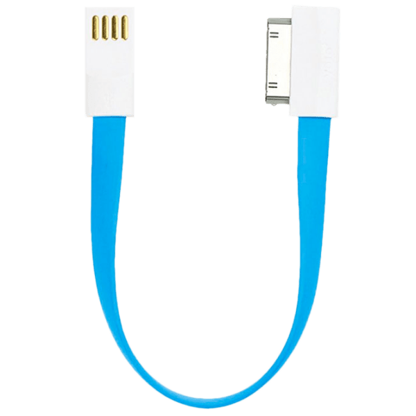 Cablu USB Vojo Magnet USB Type-A / 30-pin Blue  photo 1