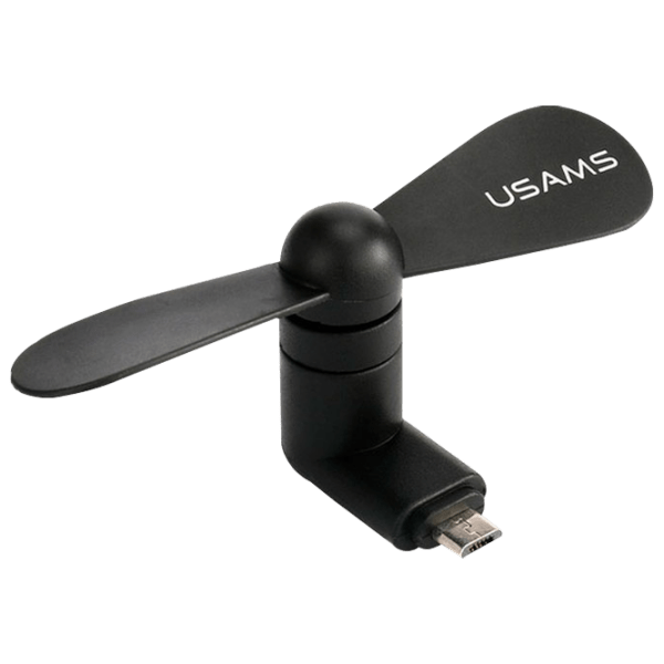 Mini Fan USB, ZB-021 USAMS, Черный  photo 1