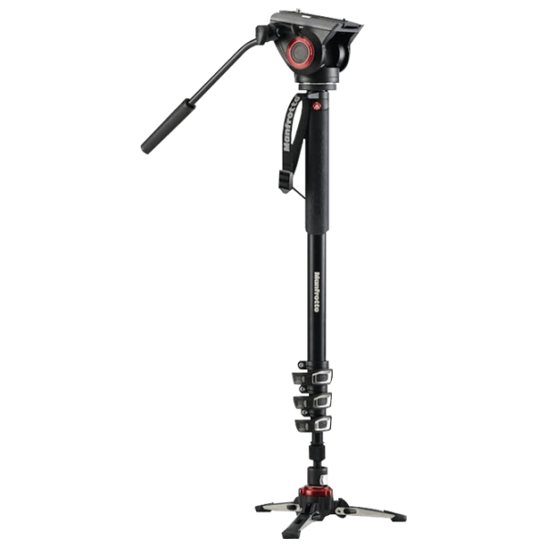Trepied Manfrotto XPRO 4 Black Pe podea photo 1