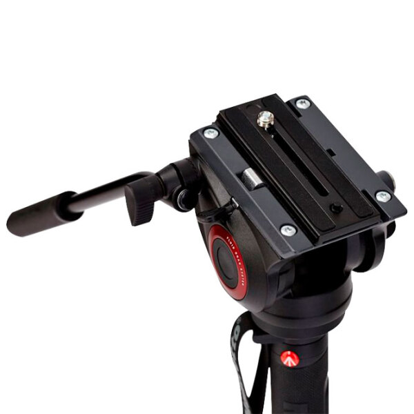 Trepied Manfrotto XPRO 4 Black Pe podea photo 3