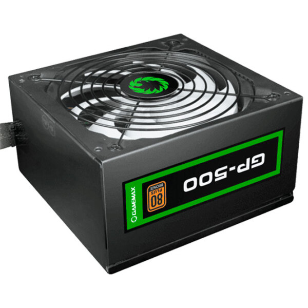 Блок питания ATX 12V 2.3 Gamemax GP-500 500 Вт Черный  photo 2