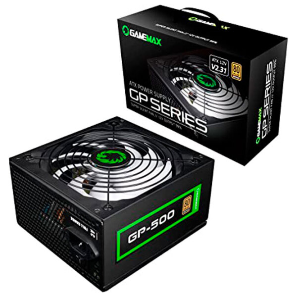 Блок питания ATX 12V 2.3 Gamemax GP-500 500 Вт Черный  photo 5