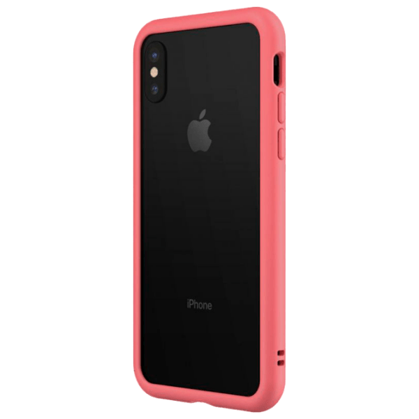 Husă pentru smartphone Apple iPhone X / XS (CrashGuard) Coral Pink Rhinoshield, PC, Bumper photo 1