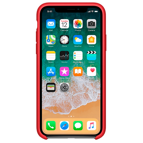 Husă pentru smartphone Apple iPhone X (Original) Red Screen Geeks, TPU, Back photo 2