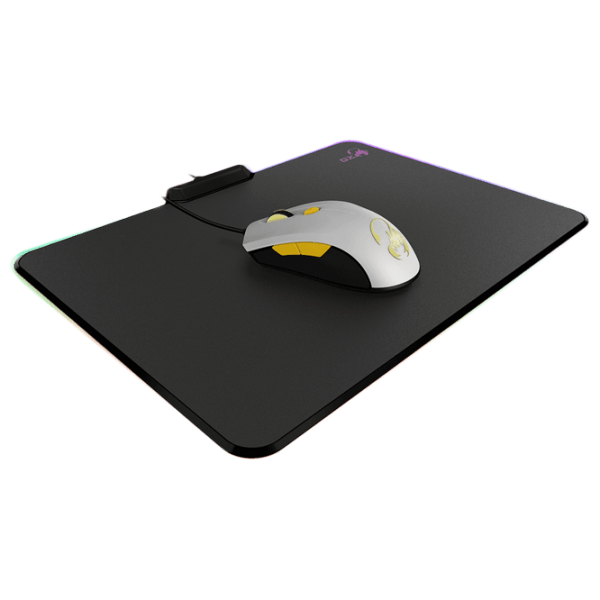 Covoraș pentru mouse Genius GX-P500 RGB Gray Black 255.1 x 355 x 12.2 mm photo 5